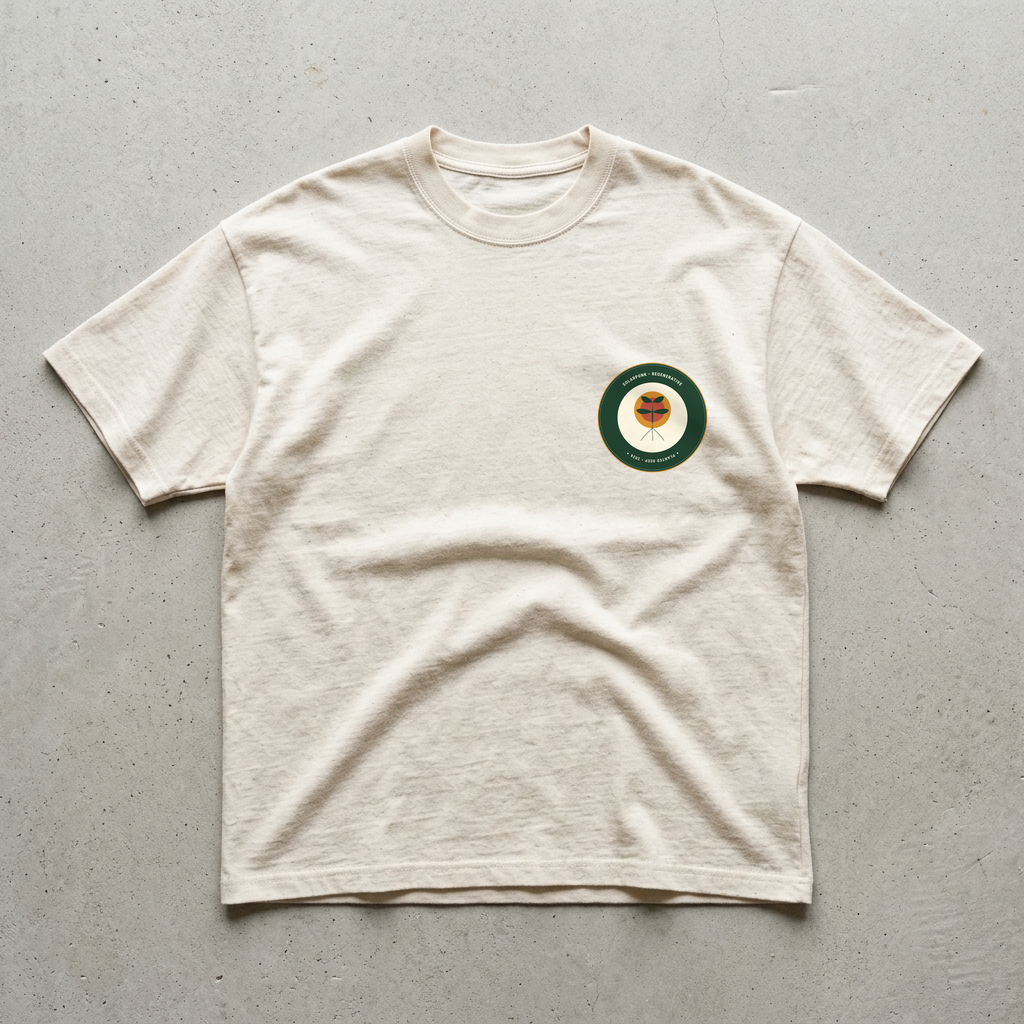 Planted Deep // Growing Anyway Solarpunk Botanical Heavyweight Tee