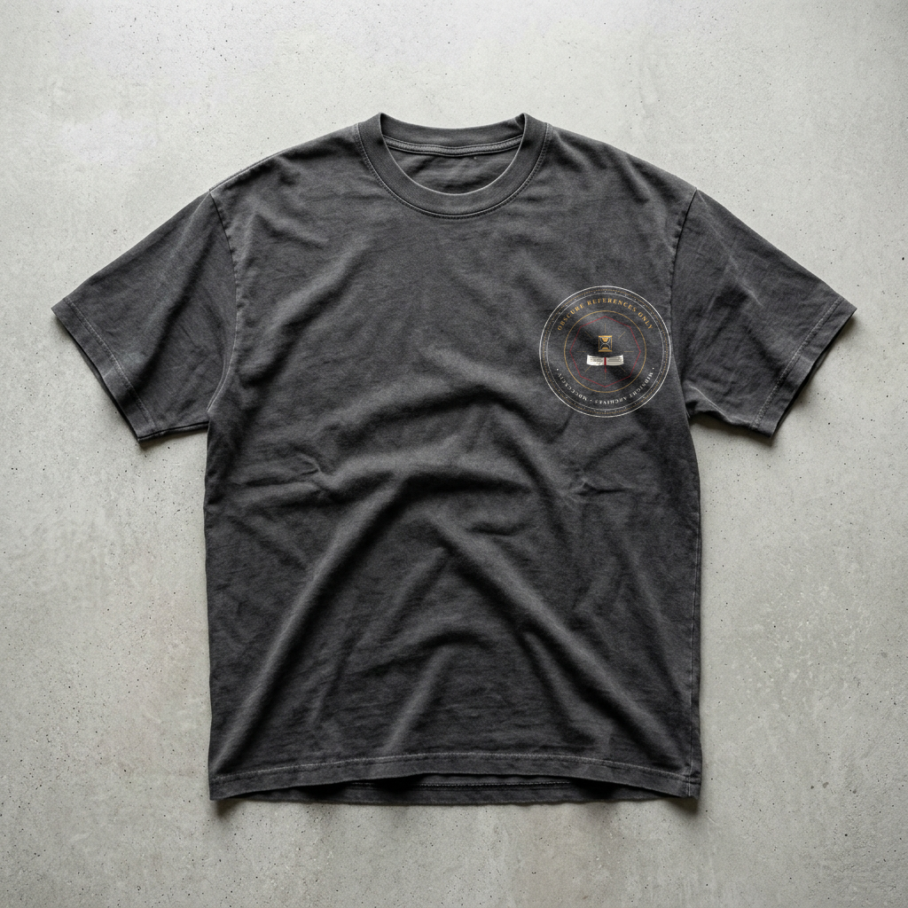Obscure References Only // Archival Gothic Dark Academia Tee