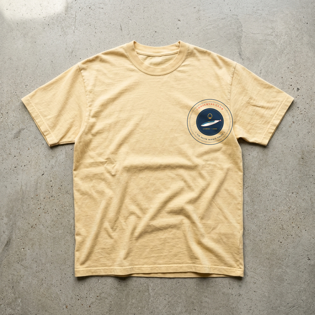Conservas Club // Packed in Olive Oil Vintage Food Art Tee